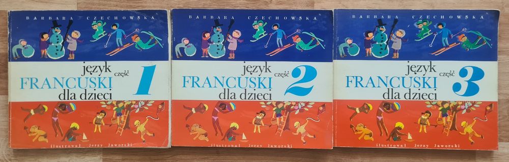 Język francuski dla dzieci - Trzy części