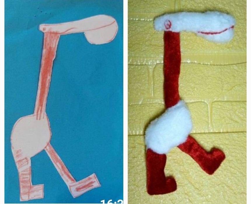 Іграшка дуду за дитячим малюнком