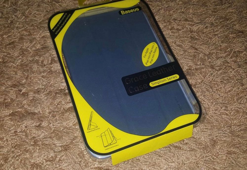 NOVA - Capa Ipad Mini 3, em Caixa, Versátil,Barata