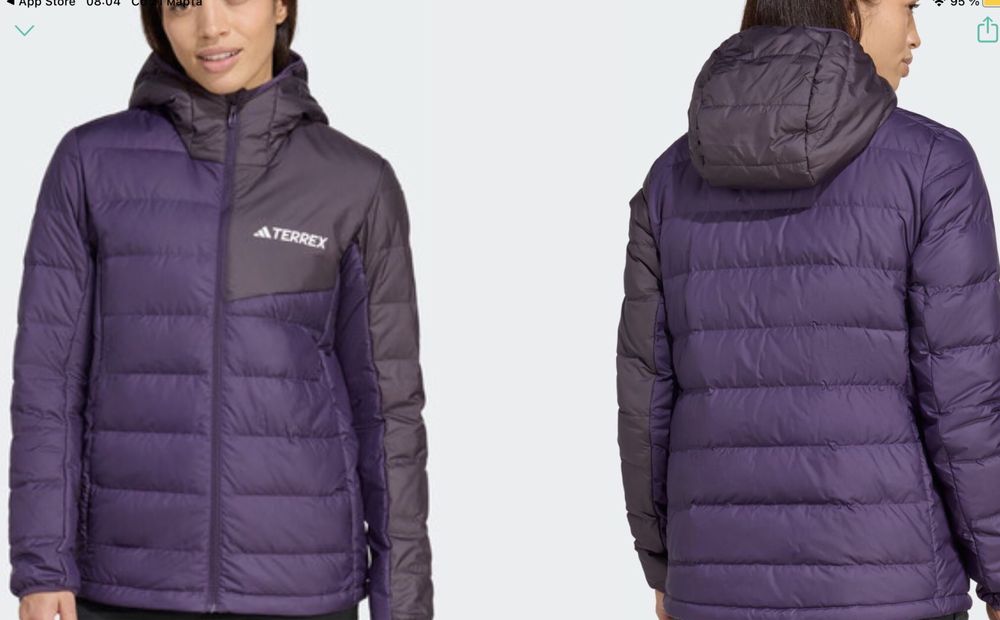 adidas пуховик Terrex Multi Light Down CLIMAWARM ТОРГ