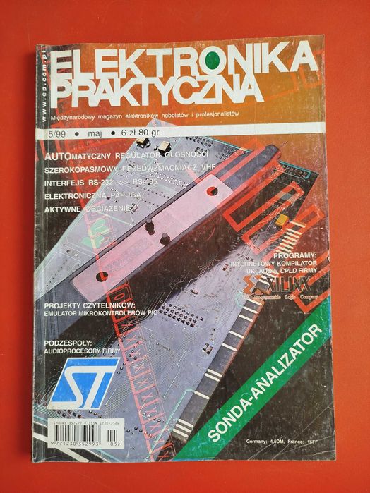 Elektronika praktyczna nr 5/1999, maj 1999