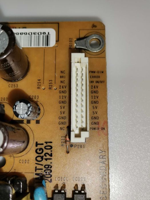 Fonte de alimentação LG LGP32-09P EAX5 5 1 7 6 3 0 1 /1 2