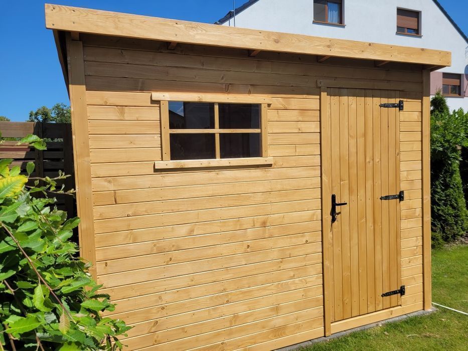 PROMOCJA Nowoczesny domek na narzędzia ogrodowy  narzędziowy drewutnia