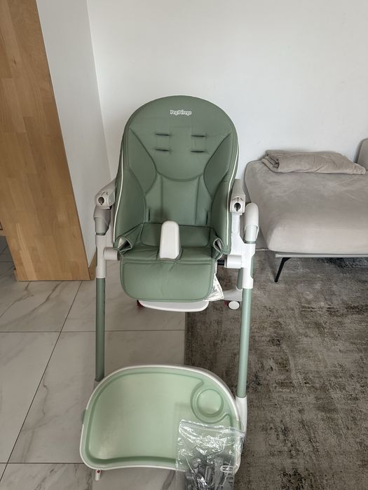 Стільчик для годування Peg-Perego Prima Pappa Follow Me (м'ятний/зелений)