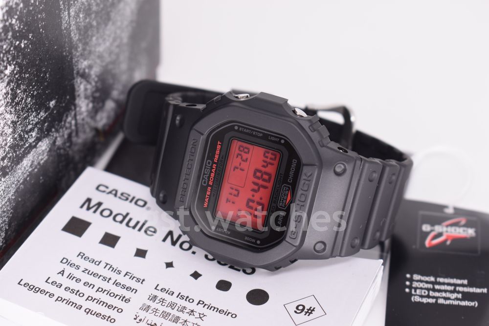Casio G-Shock DW-5600BBR-1E NEW ORIGINAL | Limited Edition