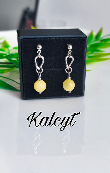 Kolczyki - Kalcyt