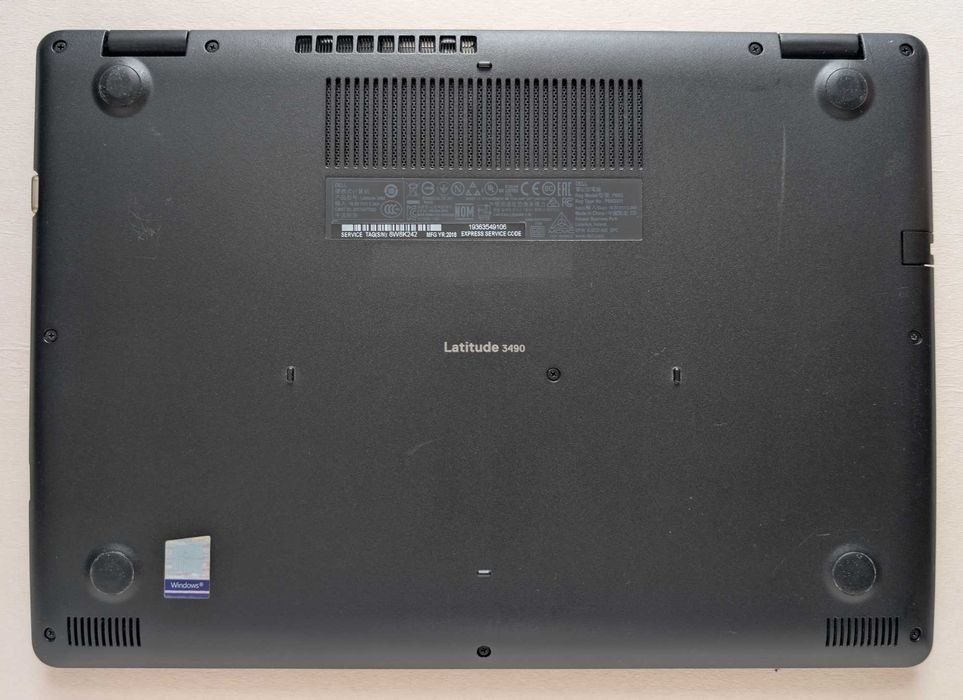Laptop DELL Latitude 3490/14/i5-8250U-3.4GHz/16GB/SSD256+500/Win11 Pro