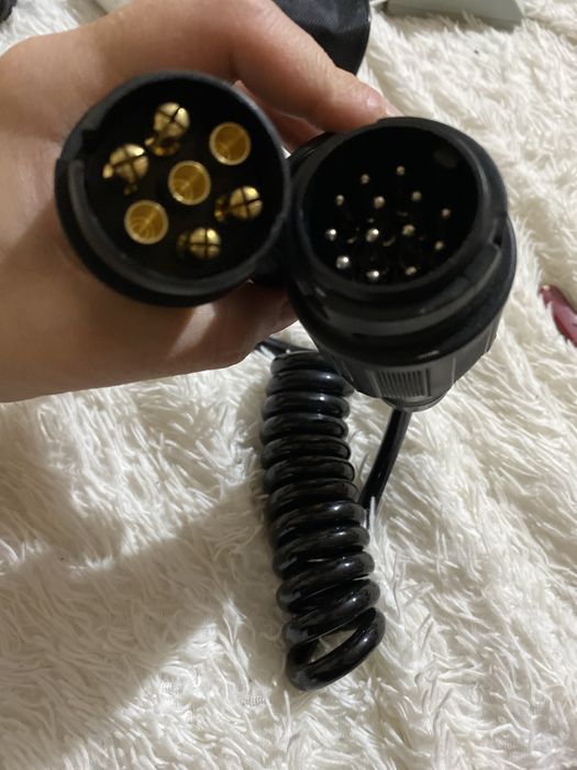 Kabel Przewód Spiralny 13 pin 7 pin 1.5m