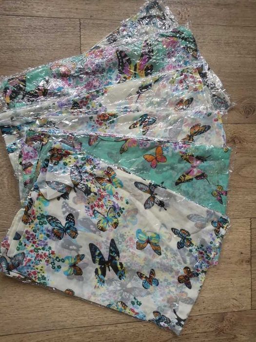 Распродажа  легкий Шифоновый шарфик 1,55х60 см