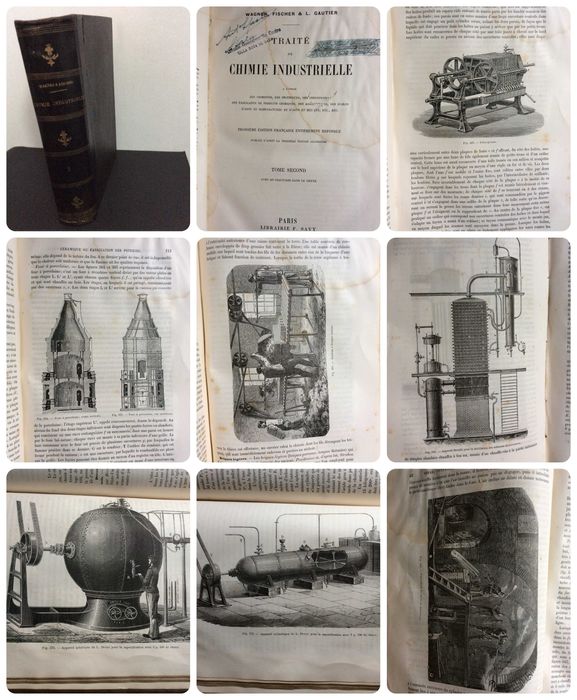 Traité de chimie industrielle à l'usage des chimistes, ingén., 1892