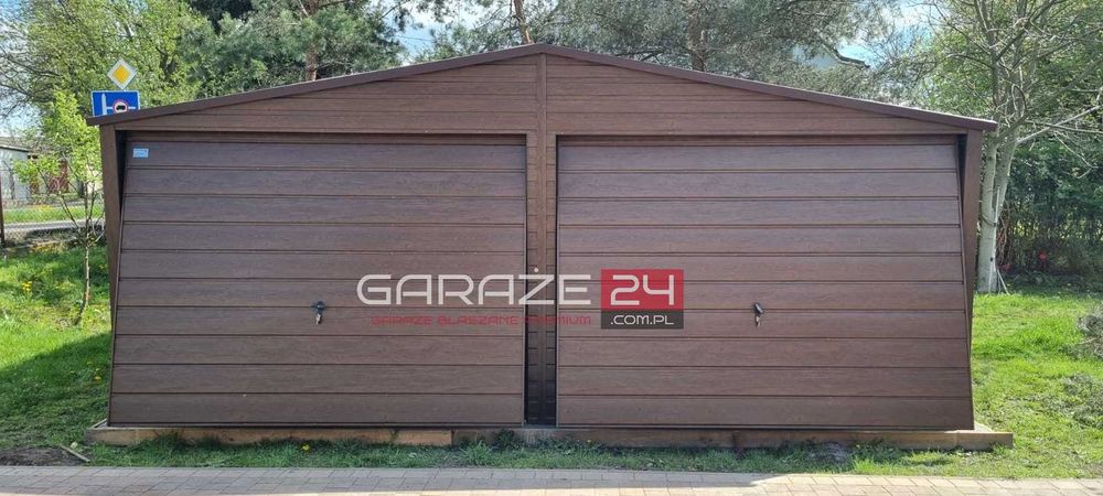 Garaż blaszany PREMIUM 6x5,80m*profil OCYNKOWANY *producent*MAŁOPOLSKA