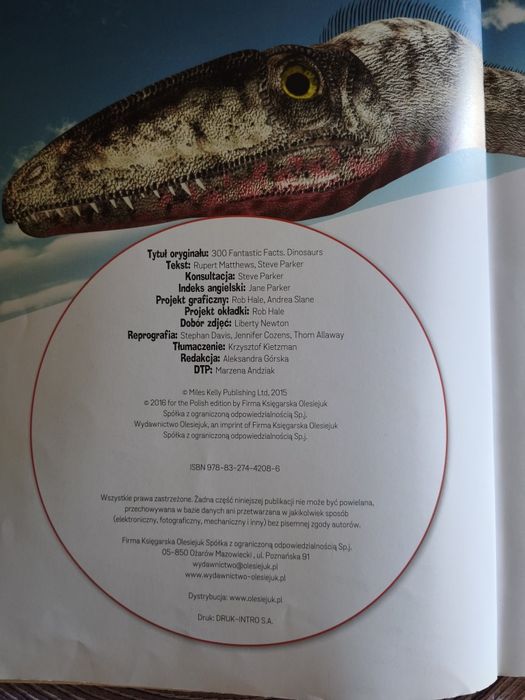 Przewodnik po pradawnych dziejach ziemi dinozaurów