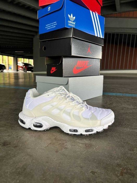 Кроссовки Nike Air Max TN Terrascape Plus All White premium