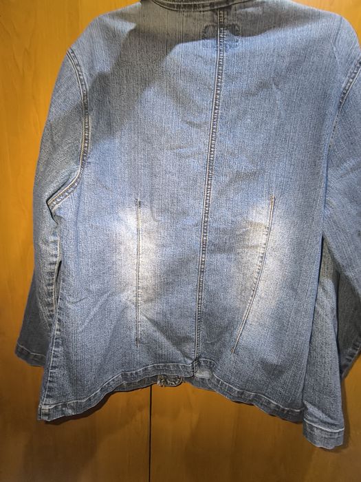 Katana jeansowa kurtka