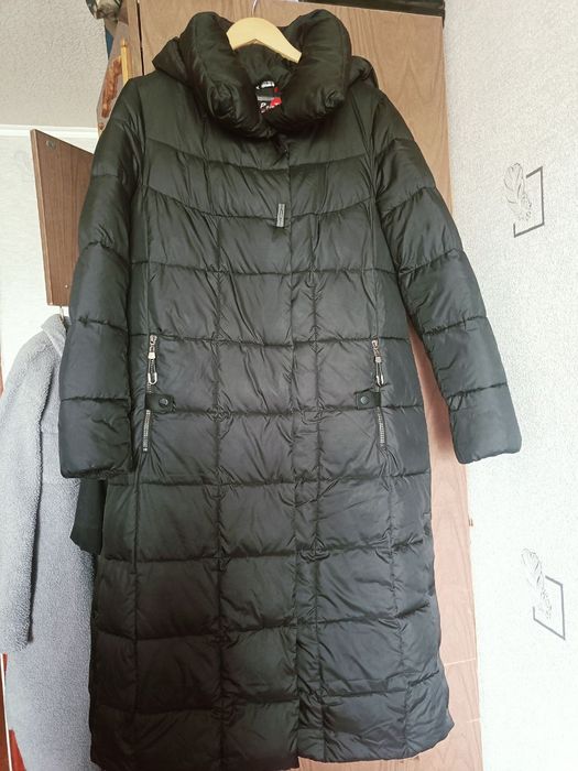 Пуховик женский длинный 46-48