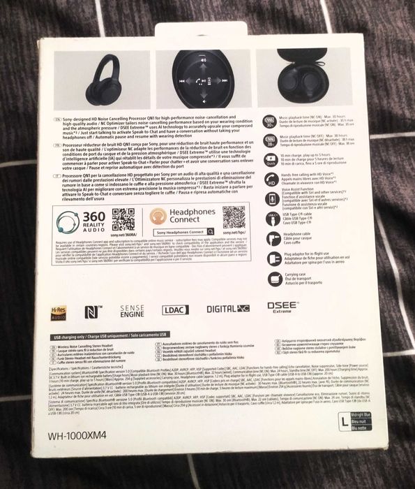 Headphones Sony WH-1000XM4