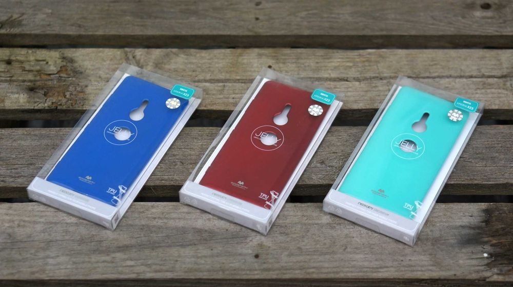 Etui | pokrowiec | plecki | Jelly Mercury Sony Xperia XZ3 - 3 sztuki.