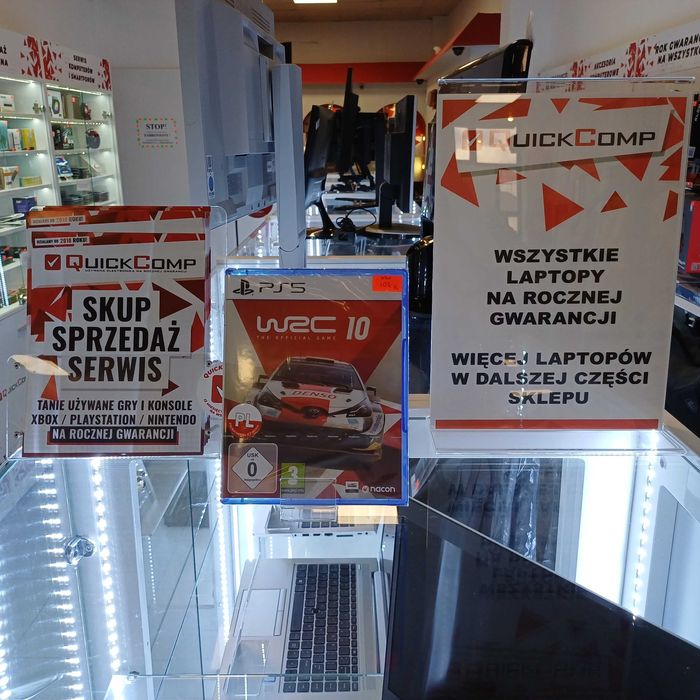 Gra PlayStation 5 / PS5 NOWA WRC 10 PL Gwarancja 1 Rok QUICK-COMP