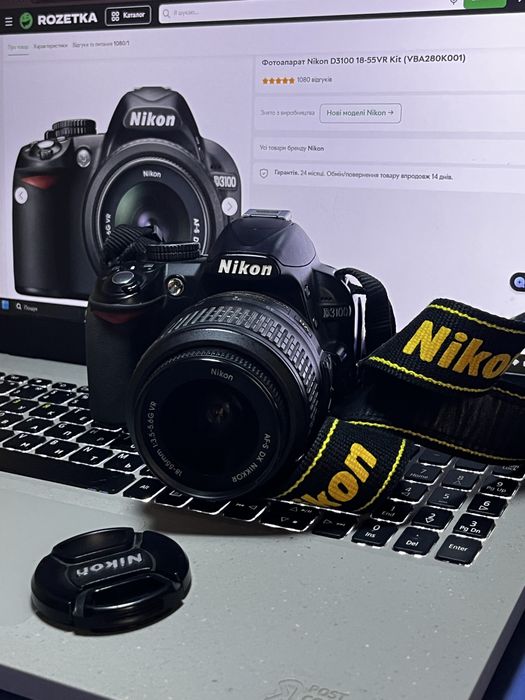 Продам фотооаппарат Nikon D3100 18-55Vr