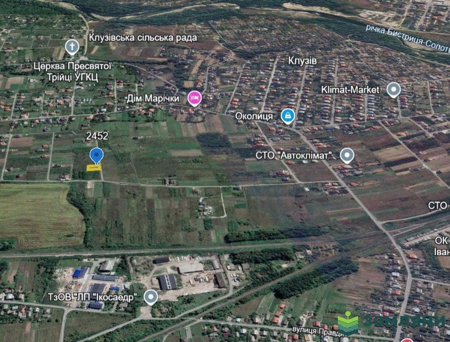 Продається ділянка 6 сот під будівництво в с. Клузів (8)