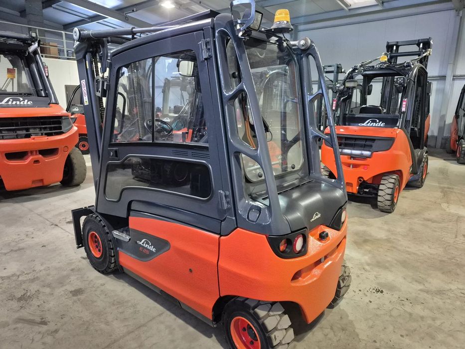 Linde E25  EVO, E25, Bateria 2022r, Pełna Kabina, Import.