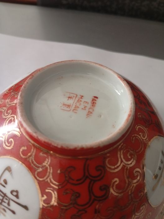Vendo tigela pintada á mão
