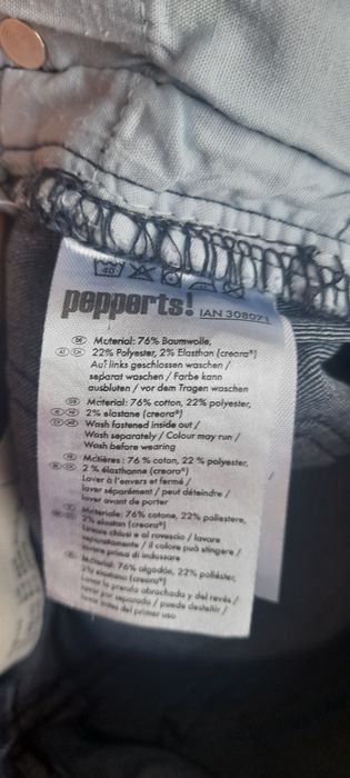 Spodnie dżinsy 134 pepperts