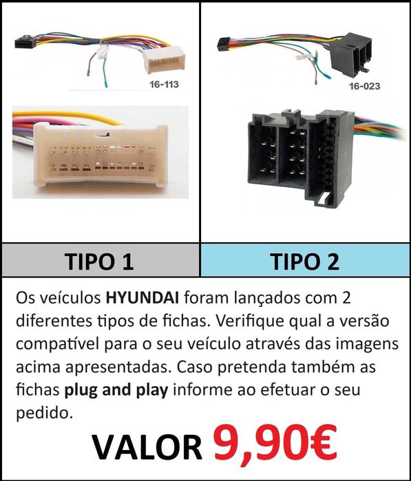 (NOVO) Rádio 2DIN 9" • Hyundai SANTA FE (2000 a 2012) Android [4+64GB]