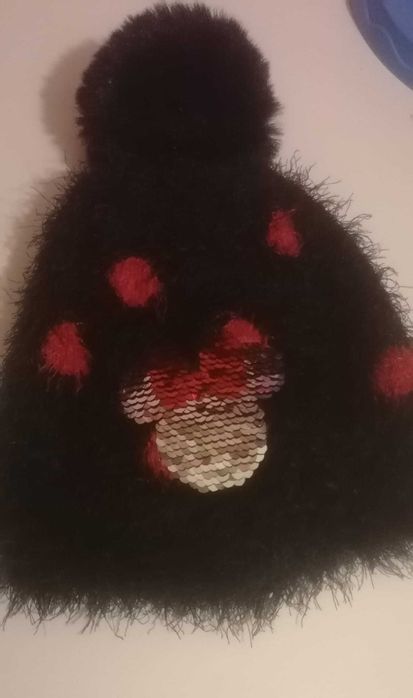 Gorro Minnie Mouse tamanho 52cm