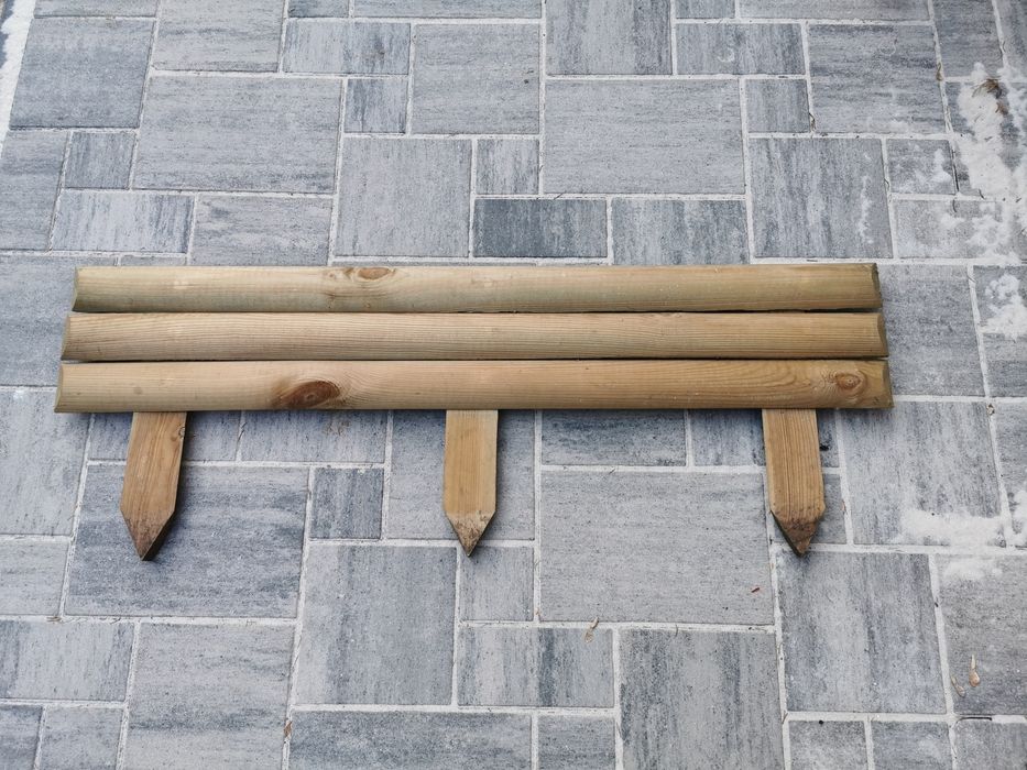 Płotek ogrodowy 5 szt