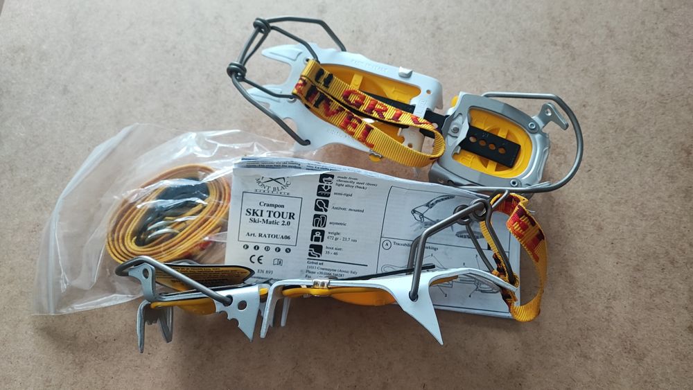 Grivel ski tour  ski matic 2.0 raki skiturowe nowe