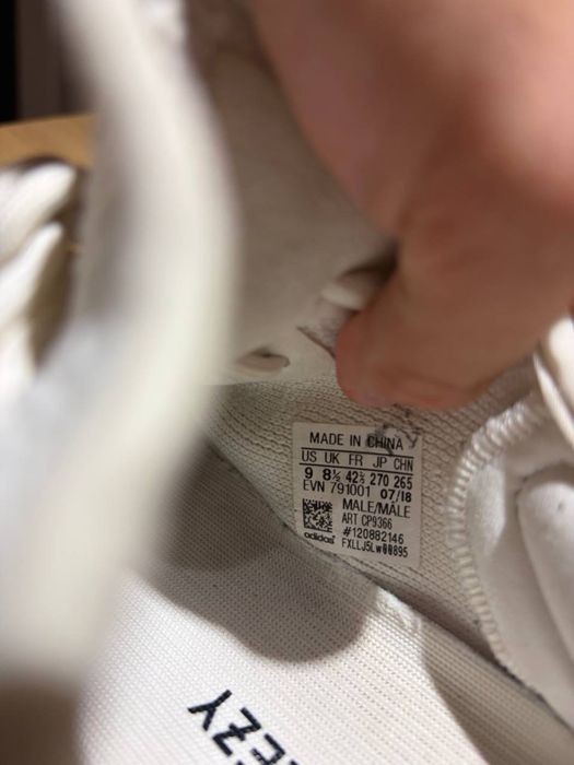 Adidas yeezy boost 350 cream white 42 2/3