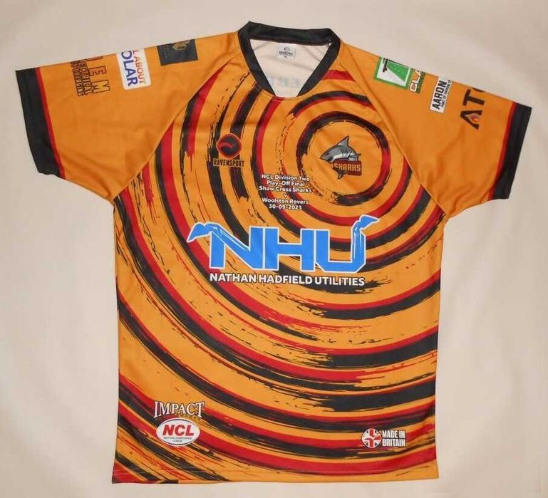Nowa koszulka Rugby Ravensport Shaw Cross Sharks RLFC (XL)