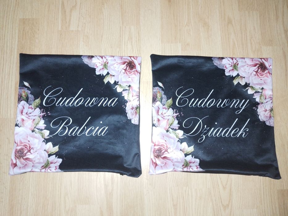 Poszewki Cudowna babcia i Cudowny Dziadek