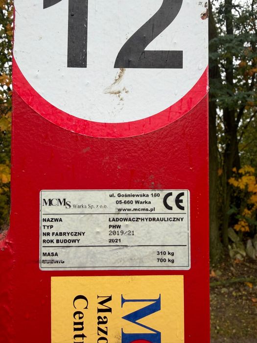 Maszt przedni do ciągnika