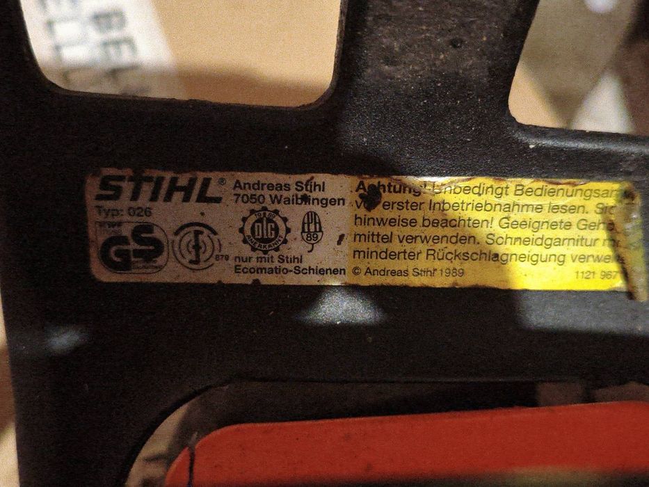 Piła Sthil 026 stan bardzo dobry oryginał