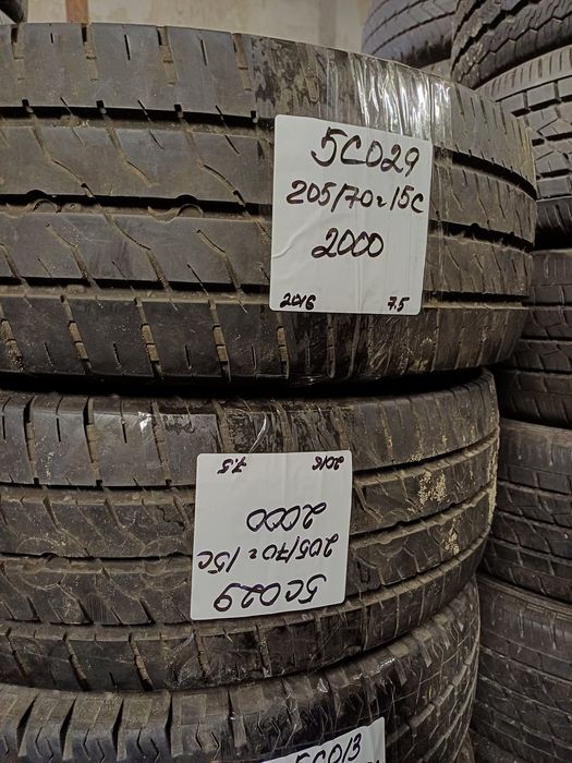 Продам летние шини 205/70 r15 C