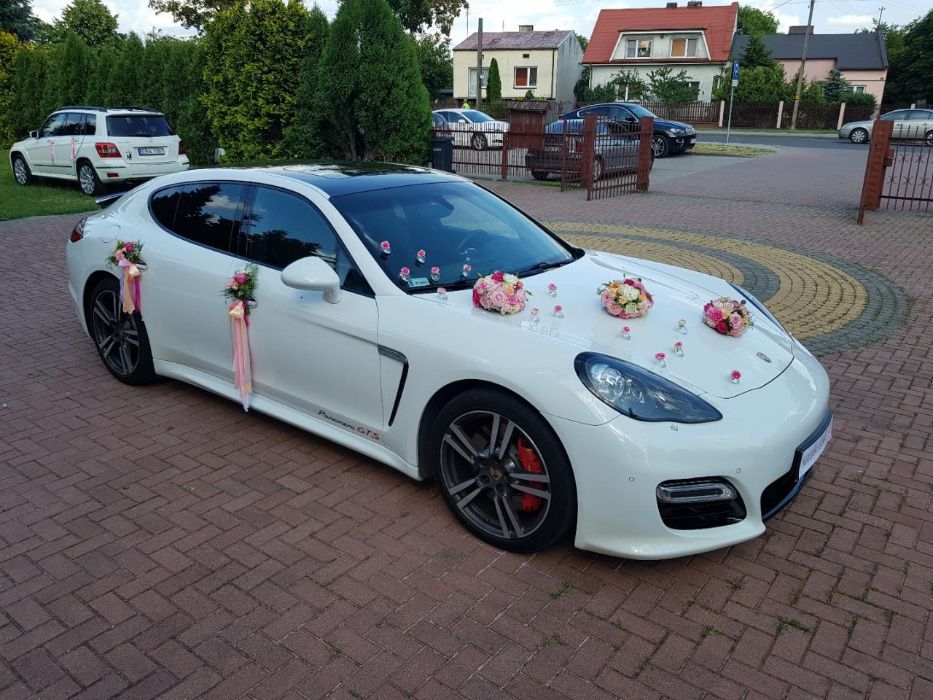 Auto Samochód do ślubu wesela PORSCHE PANAMERA GTS woj