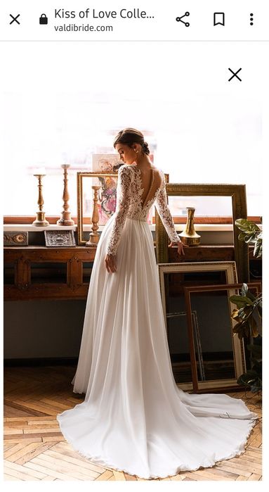 Suknia ślubna Jasmine Empire 2022 długi rękaw