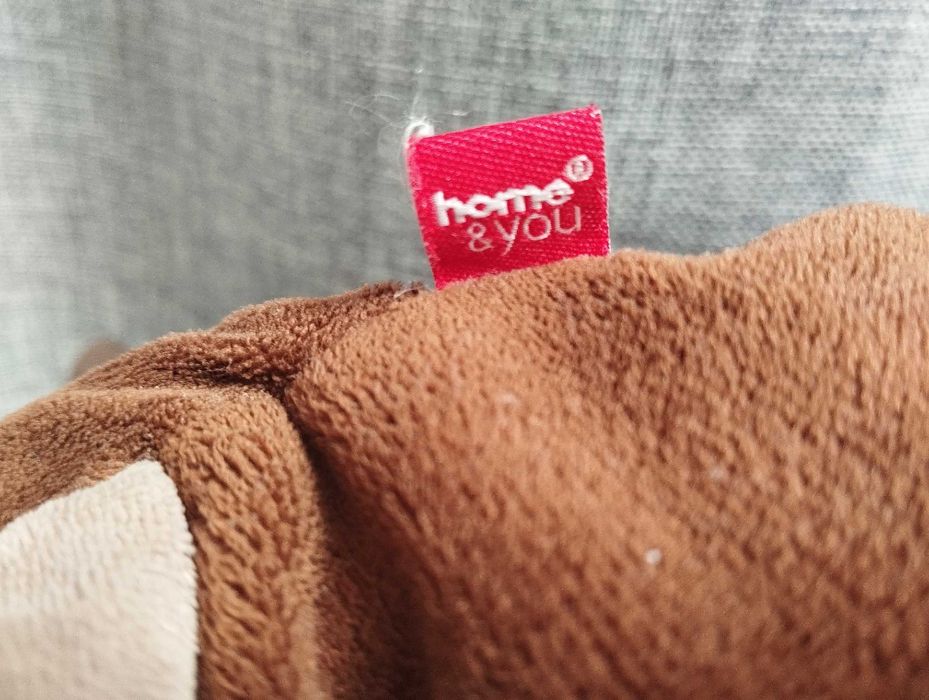 pluszowa poduszka na stopy w kształcie renifera firmy home&you
