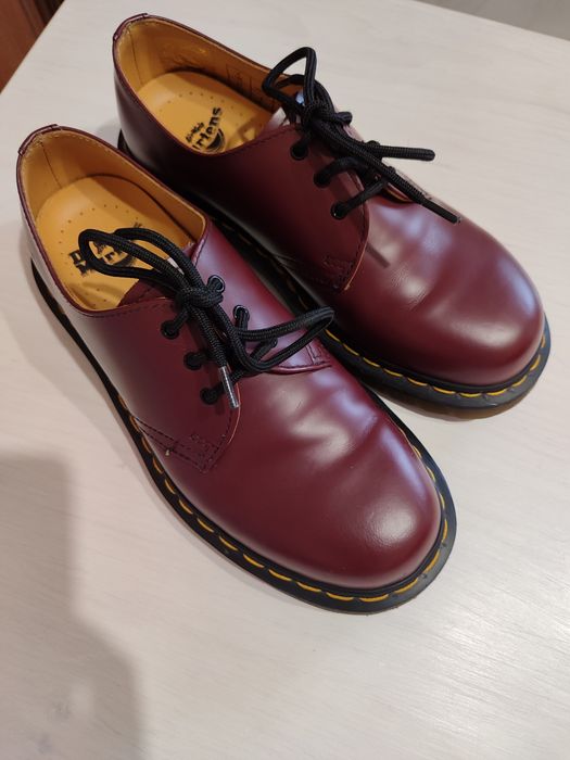 Dr. Martens 1461 Cherry Red Smooth Leather Oxford 37 розмір