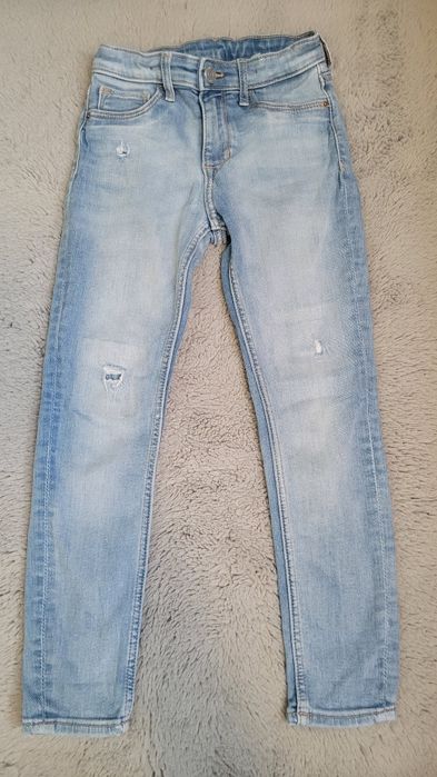 Spodnie jeansowe H&M r. 116 stan bdb