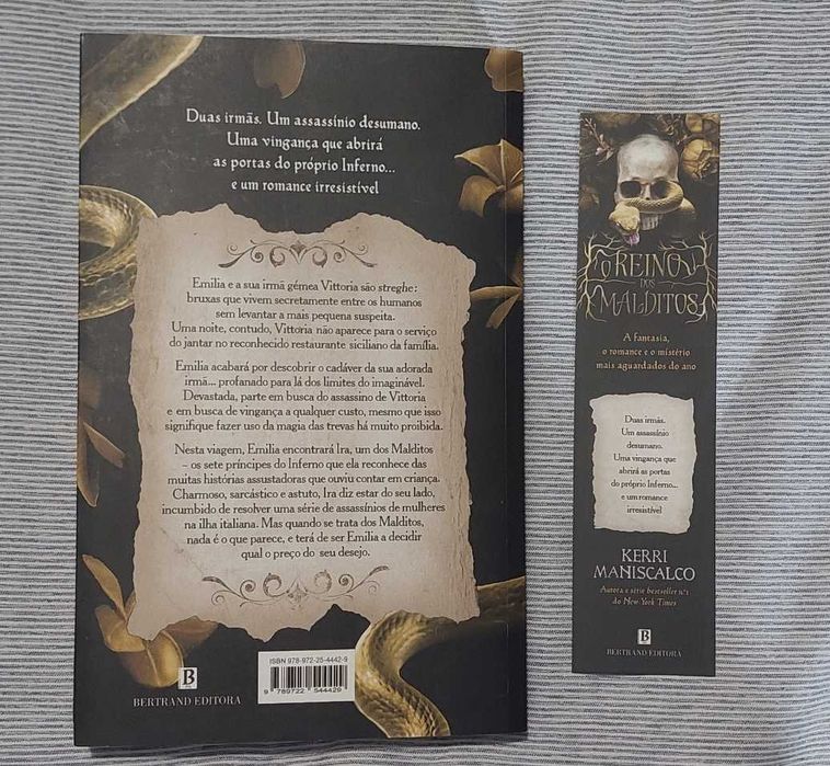 Livro - "O Reino Dos Malditos" de Kerri Maniscalco