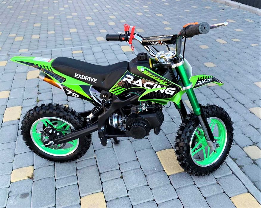 ТОП! Детский новый бензиновый питбайк 50 куб. EXdrive