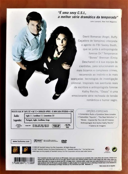 Bones - Seasons 1, 3, and 4 - Very Good Condition64737985193730121