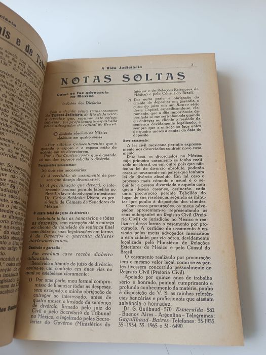 A vida judiciária (61-80)