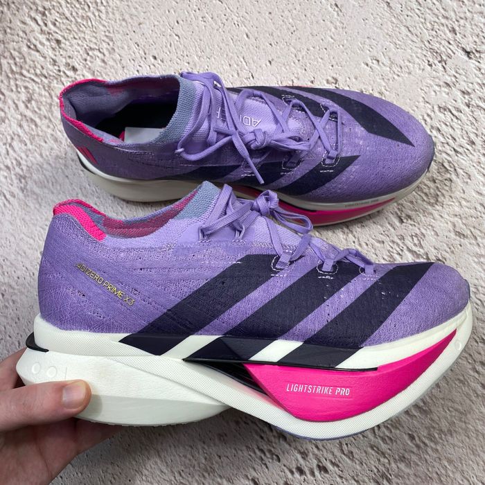 JQ2801 кросівки adidas Performance Adizero Prime X3 Strung Purple