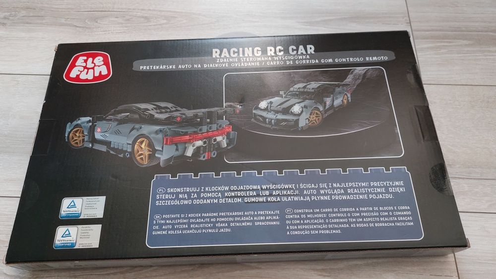 Zabawka EleFun składany RACING RC CAR nowy