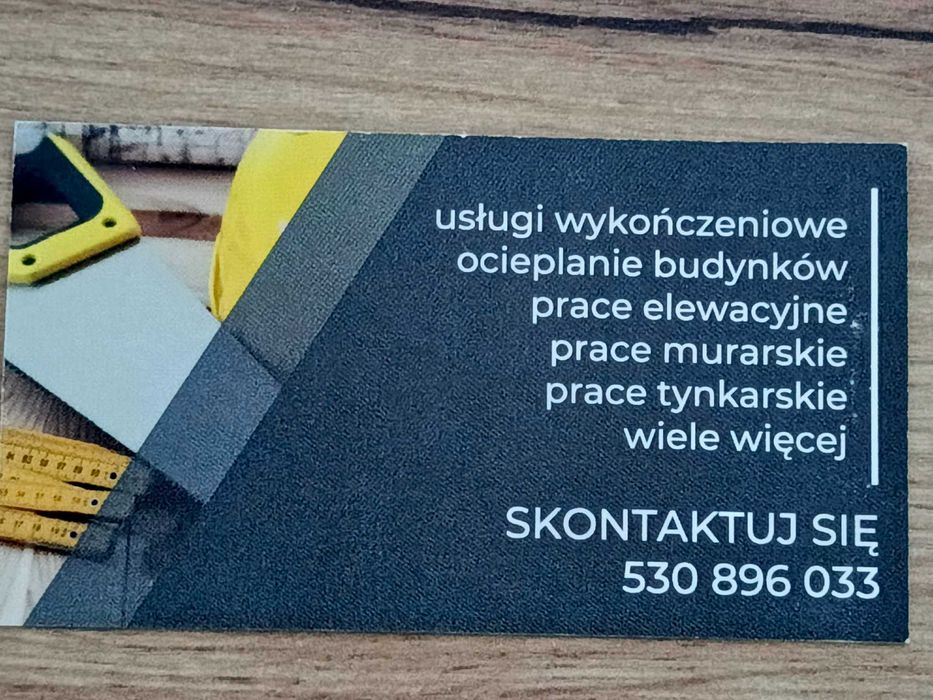 Usługi budowlane