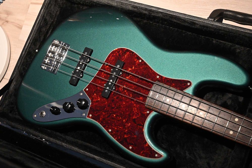 Fender Jazz Bass FSR Collection Hybrid II, sherwood green, 2023